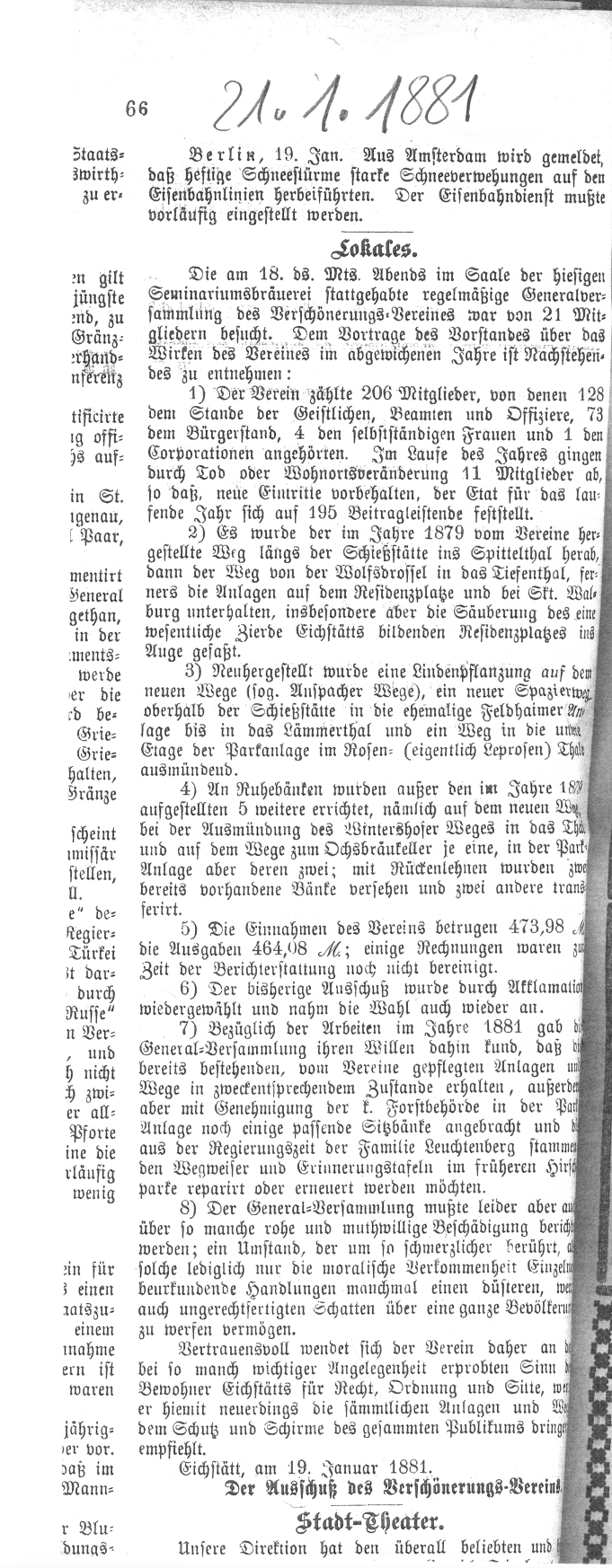 Zeitungsausschnitt