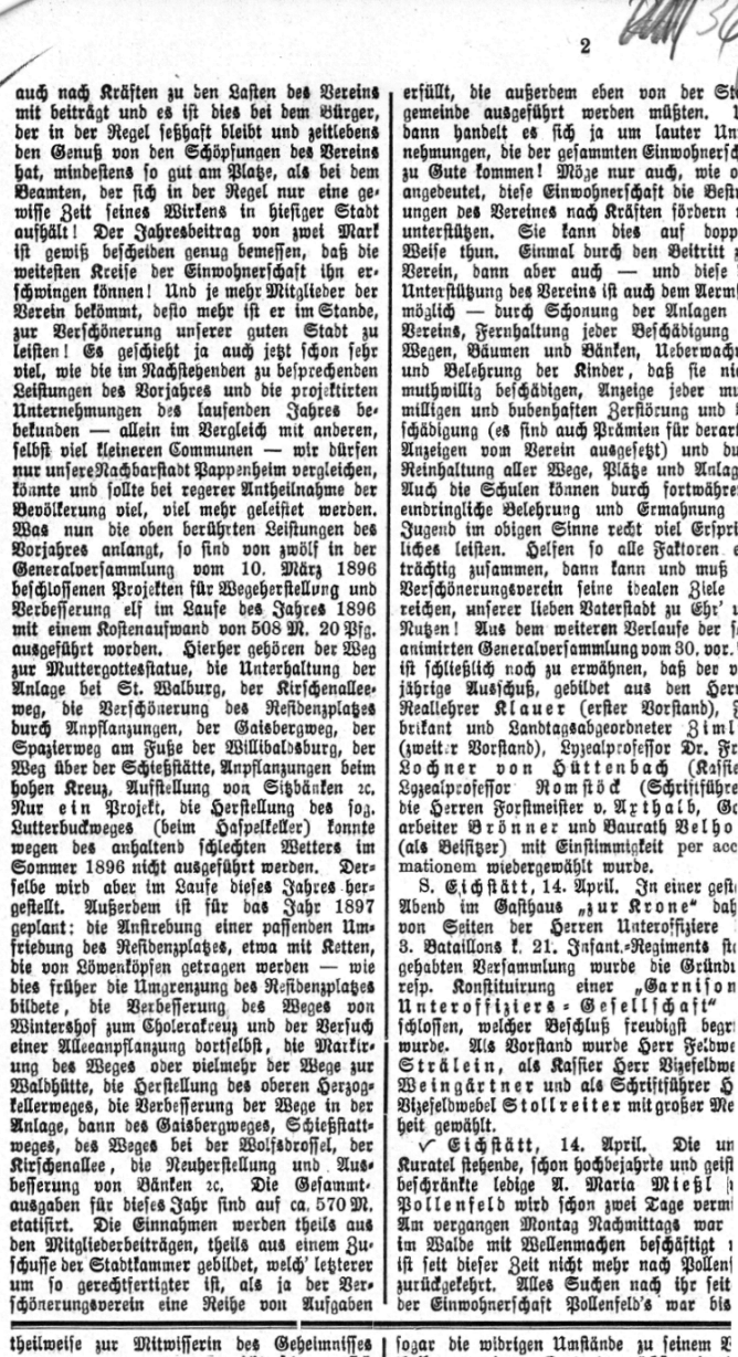Zeitungsausschnitt
