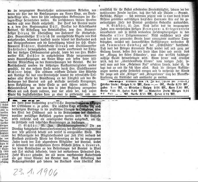Zeitungsausschnitt