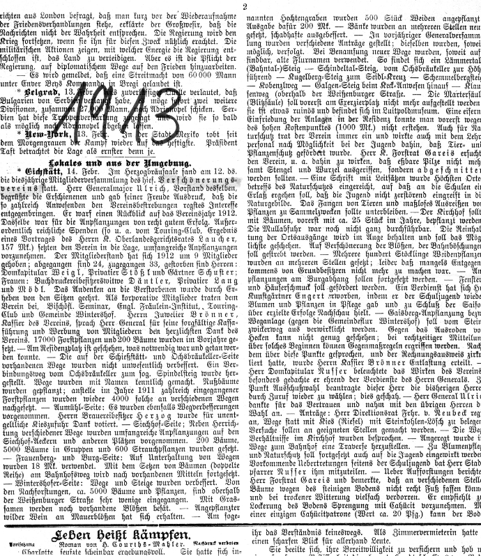 Zeitungsartikel