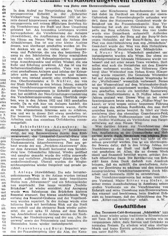 Zeitungsausschnitt